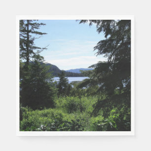 Servilleta De Papel Paisaje de Alaska, hermosa fotografía de Alaska