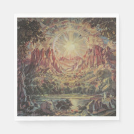 Servilleta De Papel Paisaje de montaña (por Konstantin Bogaevsky)