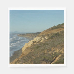 Servilleta De Papel Paisaje escénico de viaje de la costa de Californi