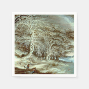 Servilleta De Papel Paisaje invernal Gijsbrecht Leytens