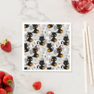 Servilleta De Papel Paisajes De Calabaza Fantasma