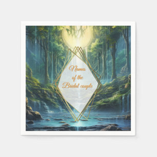 Servilleta De Papel Paisajes de destino de nuestro mundo