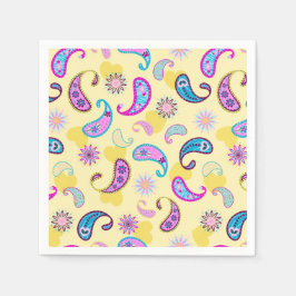 Servilleta De Papel Paisley de los 90