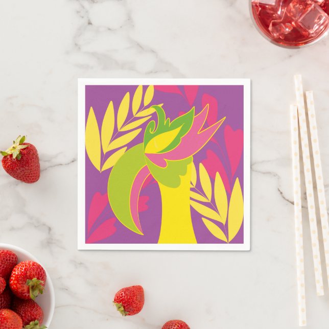 Servilleta De Papel pájaro (In situ)