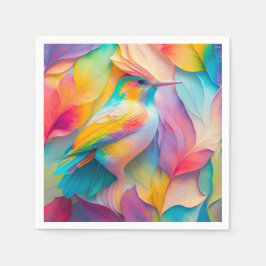 Servilleta De Papel Pájaro de seda de aves de fantasía