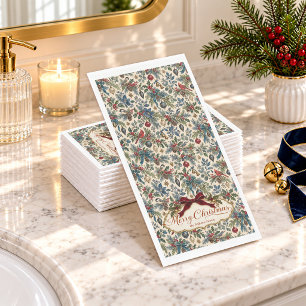 Servilleta De Papel Pájaros del Bosque Navidad