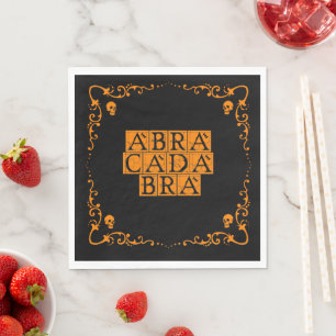 Servilleta De Papel Palabra mágica Abracadabra