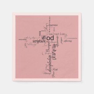 Servilleta De Papel Palabras cristianas