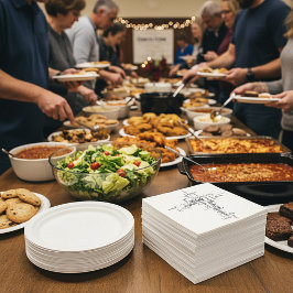Servilleta De Papel palabras cristianas toallas de papel cruzado