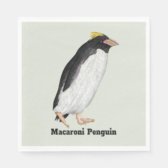 Servilleta De Papel Palaeeudyptes Extinct Penguin (Anverso)