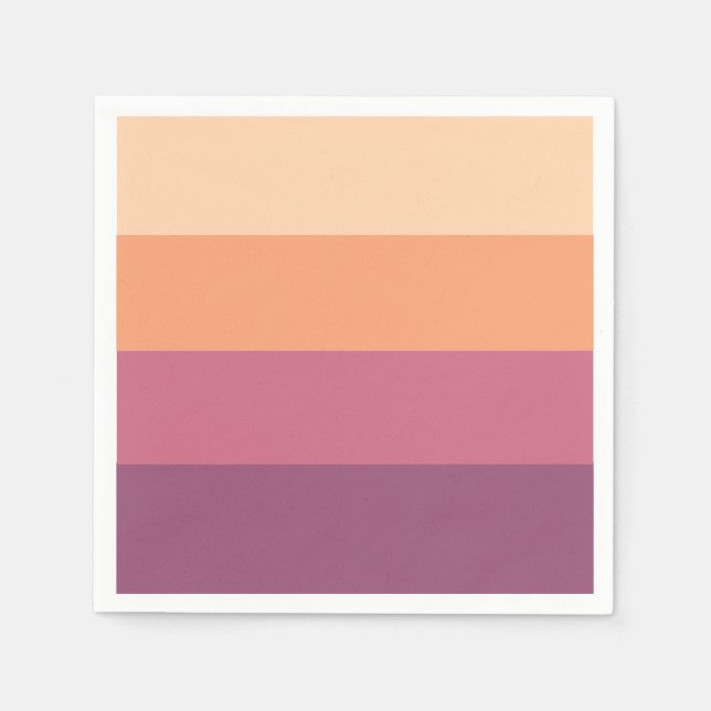 Servilleta De Papel Paleta de cosecha (Anverso)