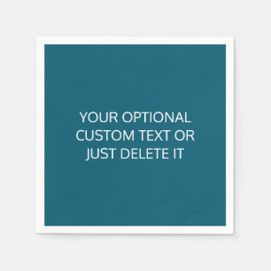 Servilleta De Papel Paleta de fiesta de cóctel de moda de color sólido