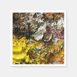 Servilleta De Papel Paleta del artista #1