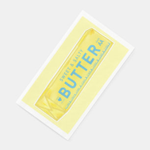 Servilleta De Papel Palito de Mantequilla Dulce y Salado
