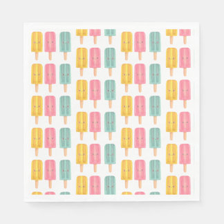 Servilleta De Papel Palitos de Helado de Verano