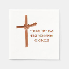 Servilleta De Papel Palm Cross personalizado