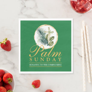 Servilleta De Papel Palm Sunday Holy Week Papel Napkin