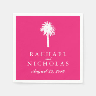 Servilleta De Papel Palm Tree Tropics | Boda