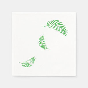 Servilleta De Papel Palm Verde/Fern Fronds