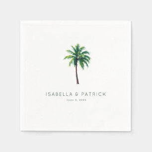 Servilleta De Papel Palmera Tropical Verde Serena