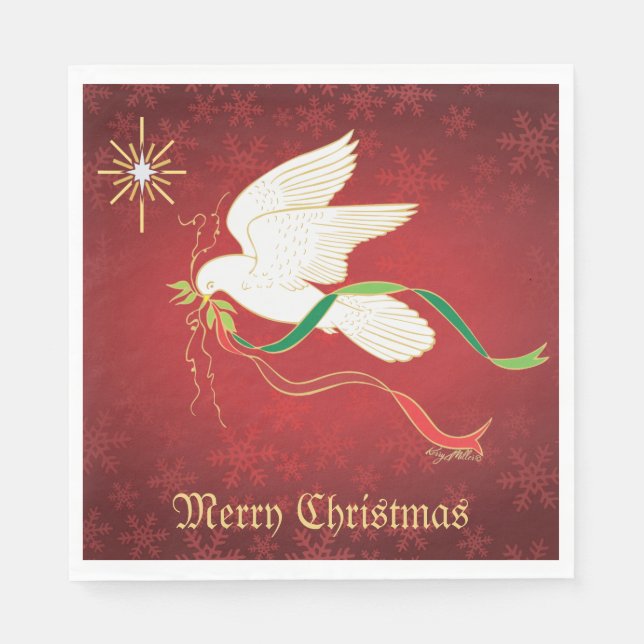 Servilleta De Papel Palo blanco (Anverso)