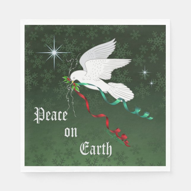 Servilleta De Papel Palo blanco (Anverso)