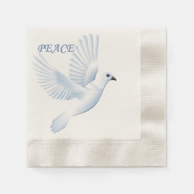 SERVILLETA DE PAPEL PALOMA DE LA PAZ (Anverso)