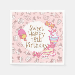 Servilleta De Papel Panadería dulce y bollería para bebidas