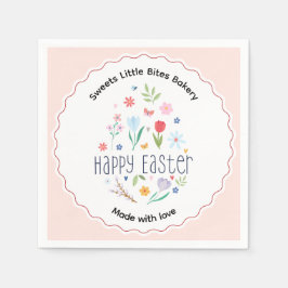 Servilleta De Papel Panadería Pascua Hecha con Amor