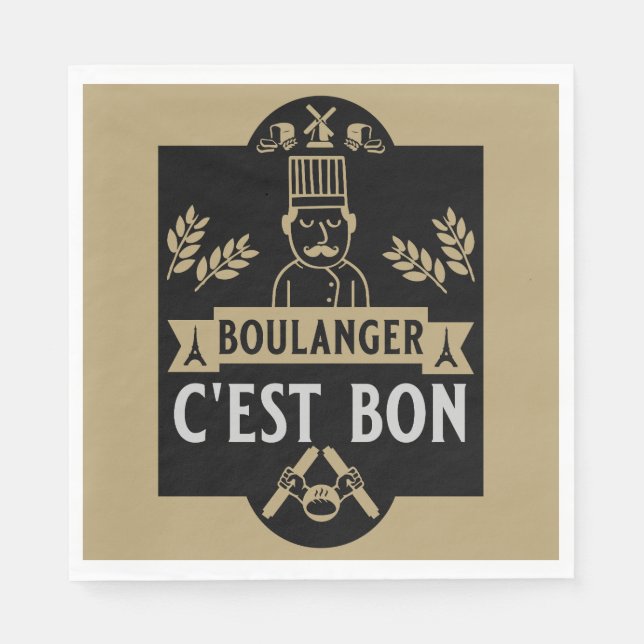 Servilleta De Papel Panadería Y Hornear (Anverso)