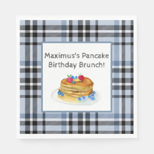 Servilleta De Papel Pancake Birthday Brunch
