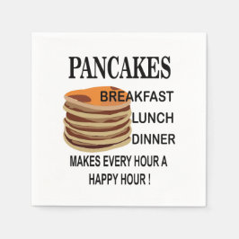 Servilleta De Papel Pancakes Breakfast Birday Pancake Fiesta