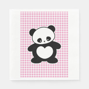 Servilleta De Papel Panda de Kawaii