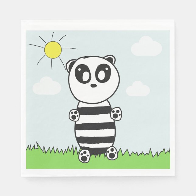Servilleta De Papel Panda Kids (Anverso)