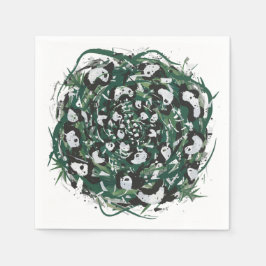Servilleta De Papel Panda-monium