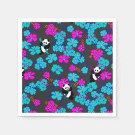 Servilleta De Papel Panda Paradise Bloom