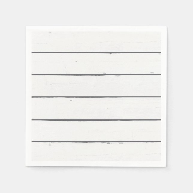 Servilleta De Papel Panel de madera blanca rusa para Shiplap (Anverso)
