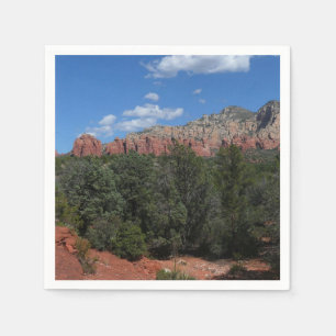Servilleta De Papel Panorama de Red Rocks en Sedona Arizona