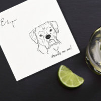 Pantalones boda Boxer Dog Cocktail