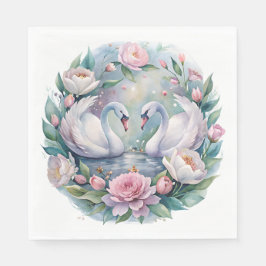 Servilleta De Papel Pantalones cisne botánicos