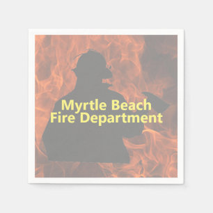 Servilleta De Papel Pantalones de bomberos personalizados