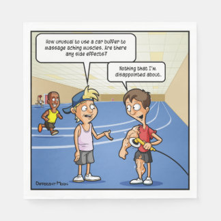 Servilleta De Papel Pantalones de Fiesta divertidos para masajear el c