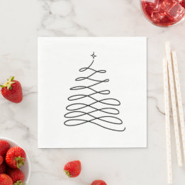 Servilleta De Papel Pantalones de Navidades de árbol