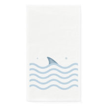 Pantalones de papel de Baby Shower de Shark Fin