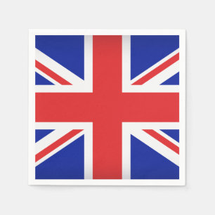 Servilleta De Papel Pantalones de papel de bandera británica