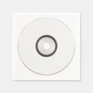 Servilleta De Papel Pantalones de papel de CD en blanco