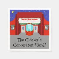 Pantalones de papel de cine retro de personalizabl