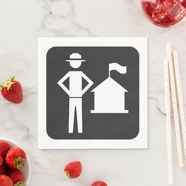 Servilleta De Papel Pantalones de papel de Scout Leader (Subido por el creador)