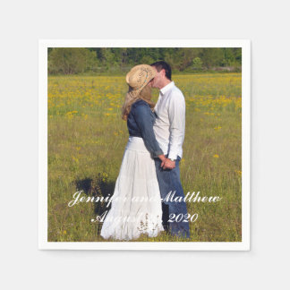 Servilleta De Papel Pantalones de papel fotográfico Boda personalizado