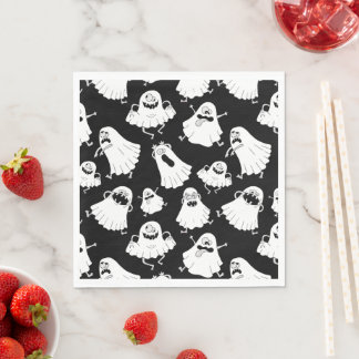 Servilleta De Papel Pantalones de papel Goofy Ghosts